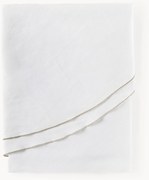 Ronde linnen tafelkleed Kennedy met bies