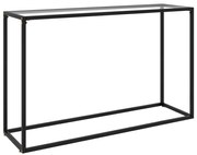 vidaXL Wandtafel 120x35x75 cm gehard glas transparant