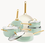 Kookset Padova met antiaanbaklaag, 10-delig