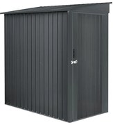 Metalen gereedschapshuisje Arendal 1,8 x 1 m Store Boss antraciet