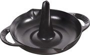 Staub Specialities Kippenbrader 24 cm, Zwart - Specialities - Staub
