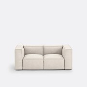 Modulaire bank, 2-zit, ribfluweel, Seven