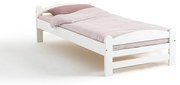 Bed in massief dennenhout met lattenbodem, Loan