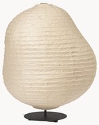 Kleine vloerlamp Kurbis van washipapier