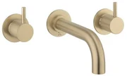 Crosswater MPRO Badkraan - met inbouwdeel - messing geborsteld PRO330WF = UK-130ROUGH + PRO330TRIMF