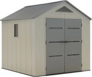 Boston kunststof gereedschapshuis 2,5 x 2,46 m CoverTech grijs