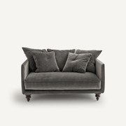 2-zits compact fluwelen zetel, Lazare