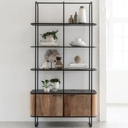 DTP Home Soho Stellingkast Teak En Mortex - 110x45x210cm.
