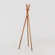 Staande Kapstok Van Gerecycled Hout Varah Gerecycled Hout - Sklum