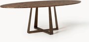 Ovale eettafel Amella, in verschillende formaten