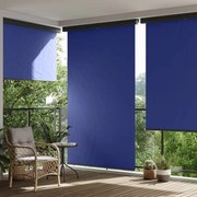 vidaXL Balkonscherm 140x250 cm blauw