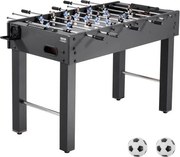 VEVOR Standaardformaat Tafelvoetbaltafel (1212 x 610 x 838 mm), Indoor Tafelvoetbaltafel voor Thuis, Familie en Speelkamer, Duurzame Set, Inclusief 2 Ballen & Scorekeeper & 2 Bekerhouders