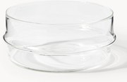 Kleine handgemaakte schalen Josh van borosilicaatglas, 4-delig