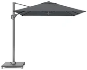 Zweefparasol  T1 2.5x2.5m (excl voet) Grijs-antraciet Platinum Voyager
