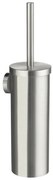 Smedbo Home Toiletborstelhouder - gesloten - wandmodel - geborsteld nikkel H332N