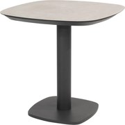 Manolo dining tuintafel 75x75x75 cm printed ceramic antraciet Taste 4SO