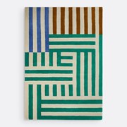 Vloerkleed in wol, Elsie