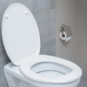 SCHÜTTE Toiletbril WHITE duroplast