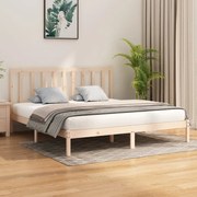 vidaXL Bedframe massief hout 200x200 cm