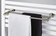 Haceka Adoria handdoekhouder 36cm RVS look tbv radiator