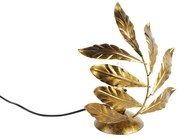 Vintage tafellamp antiek goud 25 cm - Linden Klassiek / Antiek E14 Binnenverlichting Lamp