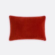 Tweekleurige rechthoekige kussenhoes 60x40 cm, fluweel, GUSALI