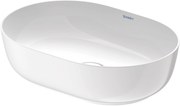 Duravit Luv ovale waskom incl. plug 50x35cm wit