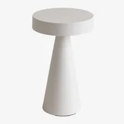 Draadloze Led Tafellamp Voor Buiten Catinca Wit - Sklum