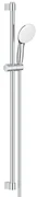 GROHE Tempesta 110 Glijstangset - 90cm - ronde handdouche - 1 straalsoort - gladde doucheslang - chroom 27925003