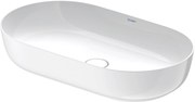 Duravit Luv ovale waskom incl. plug 70x40cm wit