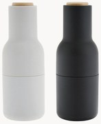 Zout & pepermolen Bottle Grinder met beukenhouten deksel, 2-delig