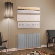 Eastbrook Tordino radiator 105x60cm aluminium 1129W grijs mat