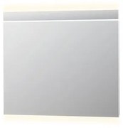 INK SP6 Spiegel - 100x4x80cm - LED horizontaal - boven en onder - colour changing - dimbaar - aluminium Zilver 8408440