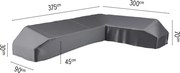 Platinum Aerocover platform loungesethoes rechts - Ademende hoes voor loungeset met platform rechts 375 x 300 x 90 x H30/45/70cm