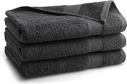 Handdoek Hotel Collectie - 70x140 - 3 stuks - antraciet