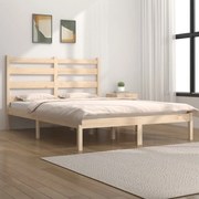 vidaXL Bedframe massief grenenhout 150x200 cm 5FT King Size