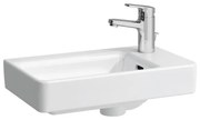 Laufen Pro S fontein 48x28x15cm 1 kraangat asymetrisch rechts keramiek wit H8159540001041