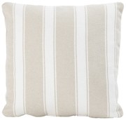 Sierkussen 50x50 cm boucle stripe cream 4 Seasons Outdoor