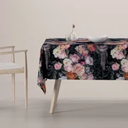 Dekoria Rechthoekig tafelkleed, grijs-roze, 130 x 160 cm