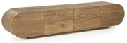 Eleonora King Ovaal Tv-meubel Mangohout 210 Cm - 210x40x43cm.