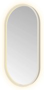 Hotbath &More Oval spiegel ovaal 40x80cm RVS