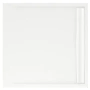 Xenz easy tray douchevloer 100x100x5cm rechthoek acryl wit 6950-01