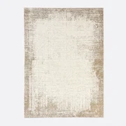 Plat geweven vloerkleed met used effect, Inoka