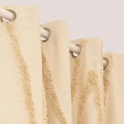 Jasper Katoenen Gordijn Beige – Crème & 140 X 260 Cm - Sklum