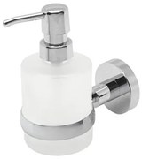 Eastbrook Genoa messing zeepdispenser glas chroom