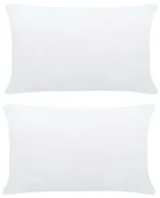 vidaXL Kussenvullingen 2 st 60x40 cm wit