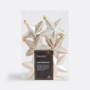 Set van 6 Kerststerren om op te hangen, Caspar