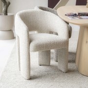 Eleonora Hamilton Beige Eetkamerstoel Hotel Chique Stijl