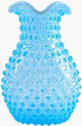 Mondgeblazen vaas Opaline Hobnail, H 21 cm