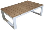 The Outsider Bijzet tafel - Melton - 70X110X37.5 -  Acacia/Aluminium - The Outsider